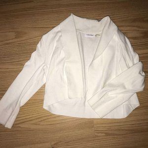 CALVIN KLEIN CROPPED BOLERO CARDIGAN